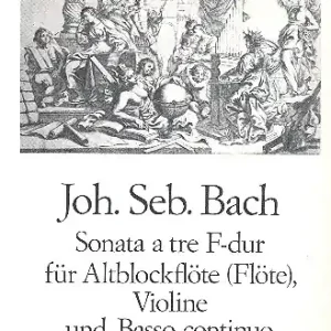 Sonata a tre F-Dur für Altblockflöte (Flöte), Violine und Bc Saisonangebot
