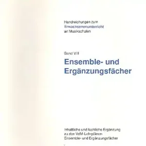 Aktuell Handreichungen zum Erwachsenenunterricht Band 8 Ensemble