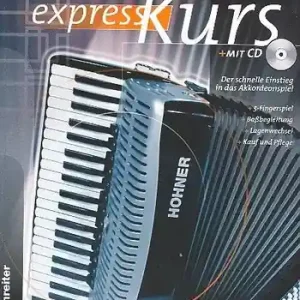 Akkordeon-Express-Kurs (+CD) Gratis Versand