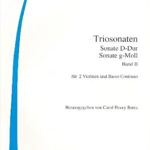 Preisknaller Triosonaten Band 2 für 2 Violinen und Bc