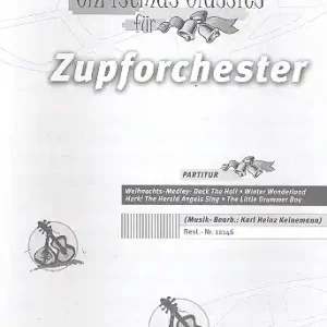 Letzte Chance Favourite Christmas Classics für Zupforchester