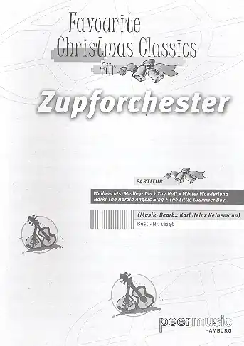 Letzte Chance Favourite Christmas Classics für Zupforchester