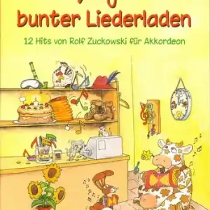 Neue Ware Rolfs bunter Liederladen 12 Hits von Rolf Zuckowski für Akkordeon
