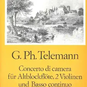 Highlight Concerto di Camera für Altblockflöte, 2 Violinen und Bc