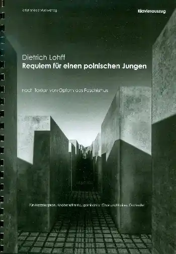 Sofort Bestellen Requiem für einen polnischen Jungen für Mezzosopran, Knabenstimme, gem Chor und Kammerorchester