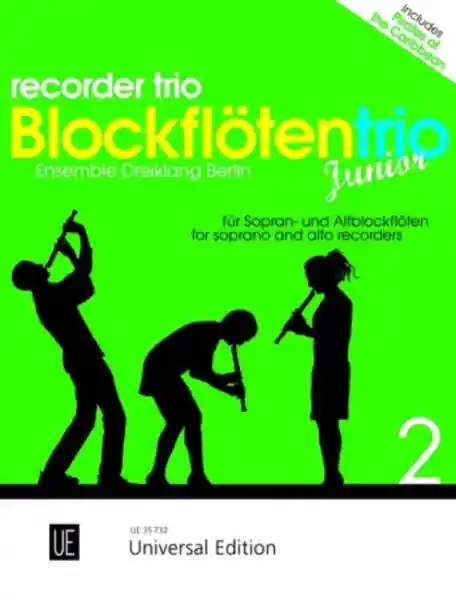 Blockflötentrio Junior Band 2 für Blockflötentrio (SSA) Preisknaller