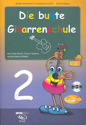 Aktuell Die bunte Gitarrenschule Band 2 (+CD)