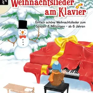 Beliebt Weihnachtslieder am Klavier für Klavier (mit Text)