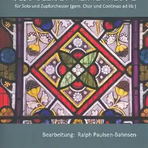 Jesus bleibet meine Freude (BWV147) für Soloinstrument in C und Zupforchester (gem Chor und Bc ad li Echt