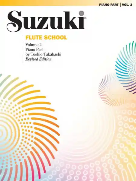 Billig Suzuki Flute School vol.2 for flute and piano