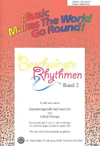Kracherpreis Beschwingte Rhythmen Band 2 für flexibles Ensemble