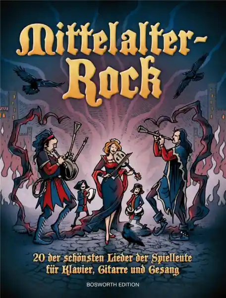 Beliebt Mittelalter-Rock Songbook Klavier/Gesang/Gitarre