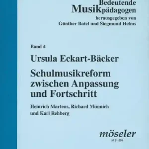 Angebot Schulmusikreform zwischen Anpassung und Fortschritt