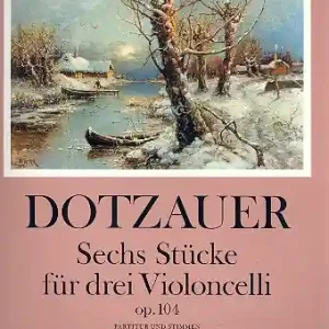 Expressversand 6 Stücke op.104 für 3 Violoncelli
