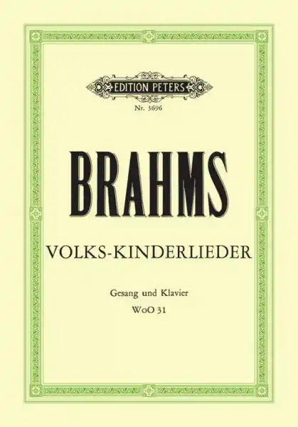 Volkskinderlieder WoO31 für Gesang und Klavier Versand Am Gleichen Tag