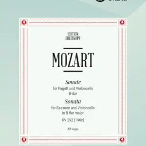 Sale Sonate B-Dur KV292 für Fagott und Violoncello