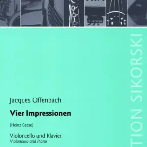 4 Impressionen für Violoncello und Klavier Saisonangebot