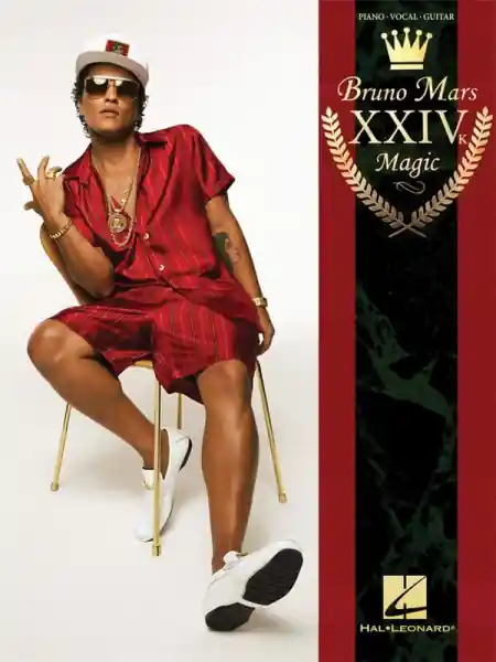 Expressversand Bruno Mars: 24K Magic songbook piano/vocal/guitar