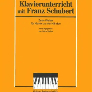 Jetzt Kaufen 10 Walzer für Klavier zu 4 Händen