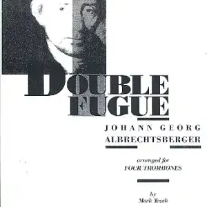Doppelfuge für 4 Posaunen Preis Gesenkt