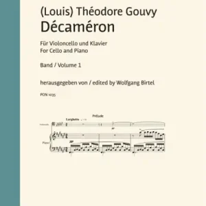 Décameron op.28 Band 1 (Nr.1-5) für Violoncello und Klavier Abverkauf