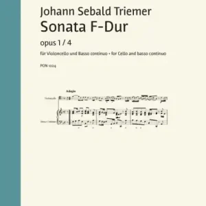 Jetzt Bestellen Sonate F-Dur op.1,4 für Violoncello und Bc