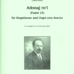 Adonaj ro'i für Gesang und Orgel (Klavier) Knallerangebot