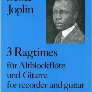3 Ragtimes für Altblockflöte und Gitarre Neuheit