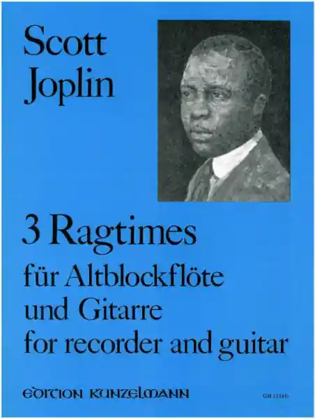 3 Ragtimes für Altblockflöte und Gitarre Neuheit