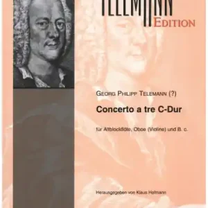 Sale Concerto a tre C-Dur für Altblockflöte, Oboe (Violine) und Bc