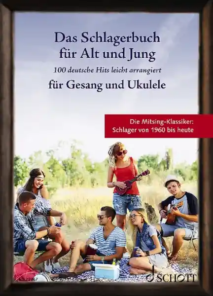 Finale Aktion Das Schlagerbuch für Alt und Jung für Gesang und Ukulele Songbook Melodie/Texte/Akkorde