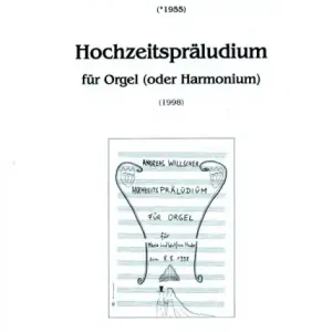 Hochzeitspräludium für Orgel (Harmonium) Billig