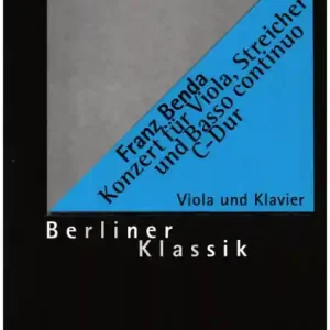 Kostenloser Rückversand Konzert C-Dur für Viola, Streicher und Bc