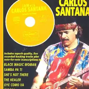 Jam with Carlos Santana (+CD): for Guitar/Tab Kostenloser Rückversand