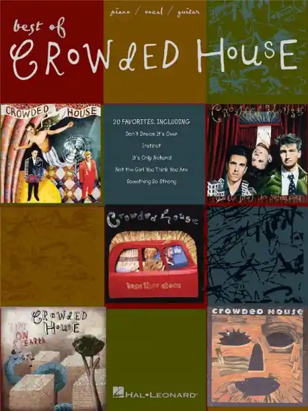 Best of Crowded House songbook piano/vocal/guitar Garantierte Lieferung