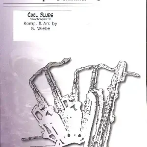 Cool Blues für 5 Saxophone Partitur und Stimmen Neue Ware