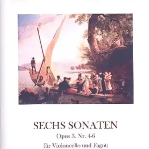 6 Sonaten op.3 Band 2 (Nr.4-6) für Fagott und Violoncello Top-Preis
