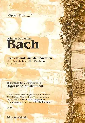 6 Choräle aus den Kantaten für Orgel und beliebiges Soloinstrument Kostenloser Versand