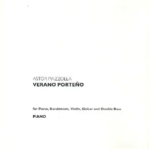 Expressversand Verano porteno für Klavier, Violine, Bandoneon, E-Gitarre und Kontrabass