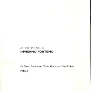 Jetzt Bestellen Invierno porteno für Klavier, Violine, Bandoneon, E-Gitarre und Kontrabass