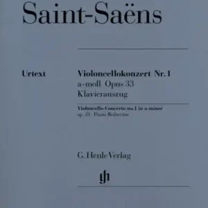 Jetzt Bestellen Konzert a-Moll Nr.1 op.33 für Violoncello und Orchester für Violoncello und Klavier