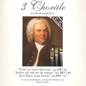 Direkt Vom Hersteller 3 Choräle aus Bach-Kantaten für Oboe (Klarinette) und Orgel