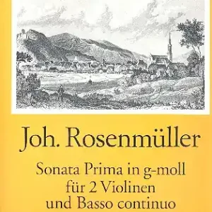 Knallerangebot Sonata prima g-Moll für 2 Violinen und Bc