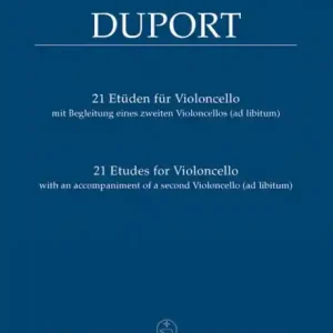 21 Etüden für Violoncello (Violoncello 2 ad lib) Bestseller