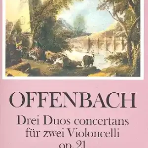 3 Duos concertants op.21 für 2 Violoncelli, Stimmen Preisreduziert