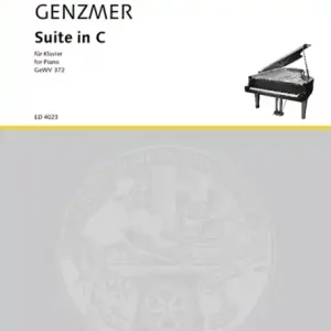 Suite in C GeWV 372 für Klavier Kostenfreie Lieferung