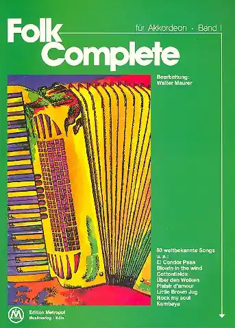 Jetzt Bestellen Folk Complete Band 1 für Akkordeon