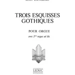 3 Esquisses gothiques pour orgue Direkt Vom Hersteller