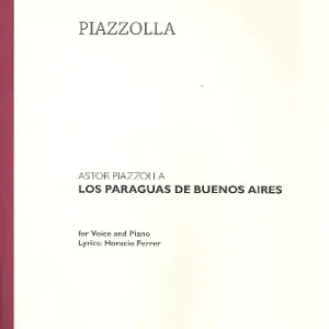 Letzte Chance Los paraguas de Buenos Aires Tango für Gesang und Klavier (sp)