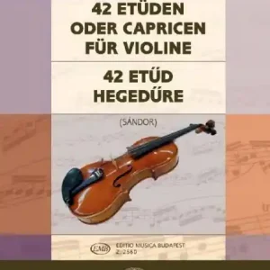 Kracherpreis 42 Etüden oder Capricen für Violine